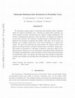 Research paper thumbnail of Molecular Emission Line Formation in Prestellar Cores