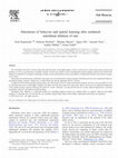 Research paper thumbnail of Alterations of behavior and spatial learning after unilateral entorhinal ablation of rats