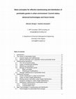 Research paper thumbnail of Basic Principles for Effective Warehousing and Distribution of Perishable Goods in the Urban Environment: Current Status, Advanced Technologies and Future Trends