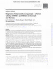 Research paper thumbnail of Diagnosis of depressed young people-criterion validity of WHO-5 and HSCL-6 in Denmark and Norway