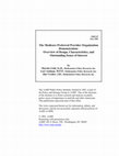 Research paper thumbnail of The Medicare Preferred Provider Organization Demonstration: Overview of Design, Characteristics, and Outstanding Issues of Interest