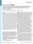 Research paper thumbnail of Low-Energy-Density Diets Are Associated with Higher Diet Quality and Higher Diet Costs in French Adults