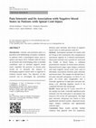 Research paper thumbnail of Pain Intensity and Its Association with Negative Mood States in Patients with Spinal Cord Injury