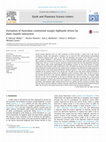 Research paper thumbnail of Formation of Australian continental margin highlands driven by plate–mantle interaction