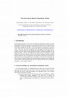 Research paper thumbnail of Towards agent-based negotiation teams