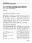 Research paper thumbnail of FOLIAR SPRAYS OF PHOTOSYNTHETIC BACTERIA IMPROVE THE GROWTH AND ANTI-OXIDATIVE CAPABILITY ON CHINESE DWARF CHERRY SEEDLINGS