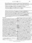 Research paper thumbnail of Protein Resistance of Surfaces Prepared by Chemisorption of Monothiolated Poly(ethylene glycol) to Gold and Dendronization with Aliphatic Polyester Dendrons: Effect of Hydrophilic Dendrons