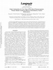 Research paper thumbnail of Chain Conformation of a New Class of PEG-Based Thermoresponsive Polymer Brushes Grafted on Silicon as Determined by Neutron Reflectometry