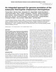 Research paper thumbnail of An integrated approach for genome annotation of the eukaryotic thermophile Chaetomium thermophilum