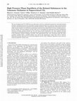 Research paper thumbnail of High Pressure Phase Equilibria of the Related Substances in the Limonene Oxidation in Supercritical CO 2