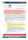 Research paper thumbnail of Gestión de Proyectos con ISO 21500 Project Management