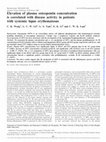 Research paper thumbnail of Elevation of plasma osteopontin concentration is correlated with disease activity in patients with systemic lupus erythematosus