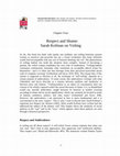 Research paper thumbnail of Respect and Shame: Sarah Kofman on Veiling