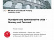 Research paper thumbnail of Iversen, Frode (2014). Presentation: Husebyer and administrative units – Norway and Denmark. Huseby workshop, National Museum, Copenhagen