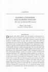 Research paper thumbnail of Flexible Citizenship and Learning English: The Case of a Korean ESL Learner