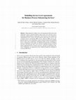 Research paper thumbnail of Modelling Service Level Agreements for Business Process Outsourcing Services