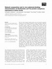 Research paper thumbnail of Subunit composition and in vivo substrate-binding characteristics of Escherichia coli Tat protein complexes expressed at native levels: Native Tat complexes