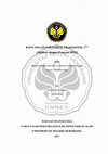 Research paper thumbnail of RANCANGAN FAKTORIAL FRAKSIONAL 2 k-p UNIVERSITAS NEGERI SEMARANG