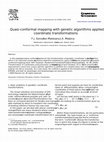 Research paper thumbnail of Quasi-conformal mapping with genetic algorithms applied to coordinate transformations