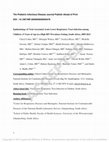 Research paper thumbnail of Epidemiology of Viral-associated Acute Lower Respiratory Tract Infection Among Children <5 Years of Age in a High HIV Prevalence Setting, South Africa, 2009–2012