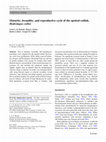 Research paper thumbnail of Maturity, fecundity, and reproductive cycle of the spotted ratfish, Hydrolagus colliei