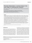 Research paper thumbnail of Perinatal inflammation: a common factor in the early origins of cardiovascular disease?