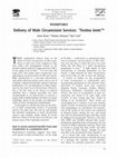 Research paper thumbnail of Delivery of male circumcision services: "Festina lente