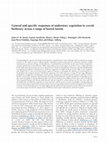 Research paper thumbnail of General and specific responses of understory vegetation to cervid herbivory across a range of boreal forests