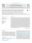 Research paper thumbnail of Biotic and abiotic impacts of Double-crested cormorant breeding colonies on forested islands in the southeastern United States