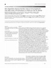 Research paper thumbnail of Non-digestible oligosaccharides reduce immunoglobulin free light-chain concentrations in infants at risk for allergy