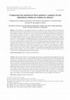 Research paper thumbnail of Comparação dos parâmetros físico-químicos e químicos de pós alimentícios obtidos de resíduos de abacaxi