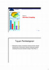 Research paper thumbnail of Distribusi Sampling