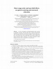 Research paper thumbnail of Short-range order and near-field effects on optical scattering and structural coloration