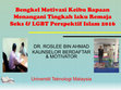 Research paper thumbnail of Seminar Motivasi Keibu Bapaan Menangani Tingkah laku Remaja Seks & LGBT Perspektif Islam 2016