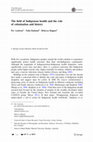 Research paper thumbnail of The field of Indigenous health and the role of colonisation and history