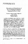 Research paper thumbnail of Prevention and Remediation of Severe Reading Disabilities_A SERIES OF 3 PAPERS_1997-1999-2001_Torgesen...Conway_THE MORRIS CENTER