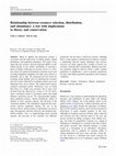 Research paper thumbnail of Relationship between resource selection, distribution, and abundance: a test with implications to theory and conservation