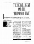 Research paper thumbnail of The Second Advent and the "Fullness of Time"