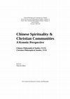 Research paper thumbnail of Christ’s Kenosis in Christianity from a Perspective of Sunyata in Chan Buddhism:  Explanation and Addition to Masao Abe