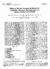 Research paper thumbnail of Effects of Thyroid Hormone on Myocardial Adrenergic β-Receptor Responsiveness and Function during Late Gestation