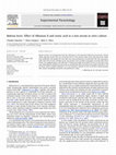 Research paper thumbnail of Babesia bovis: Effect of Albumax II and orotic acid in a low-serum in vitro culture