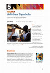 Research paper thumbnail of Adinkra Symbols