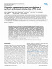 Research paper thumbnail of Chromatin measurements reveal contributions of synthesis and decay to steady-state mRNA levels