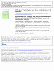 Research paper thumbnail of Intimate partner violence and HIV risk factors among African-American and African-Caribbean women in clinic-based settings