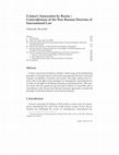 Research paper thumbnail of Crimea's Annexation by Russia – Contradictions of the New Russian Doctrine of International Law