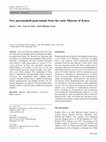 Research paper thumbnail of New Proconsuloid Postcranials from Miocene, Kenya