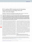 Research paper thumbnail of EF-G catalyzes tRNA translocation by disrupting interactions between decoding center and codon-anticodon duplex