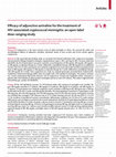 Research paper thumbnail of Efficacy of adjunctive sertraline for the treatment of HIV-associated cryptococcal meningitis: an open-label dose-ranging study