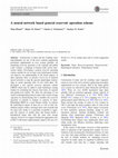 Research paper thumbnail of A neural network based general reservoir operation scheme