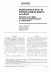 Research paper thumbnail of Establishment of a Digital Tele-Electrocardiographic System in southern Brazil [Abstract in English]